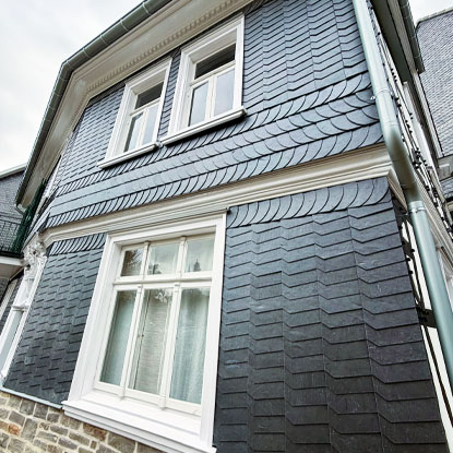 Schieferfassade